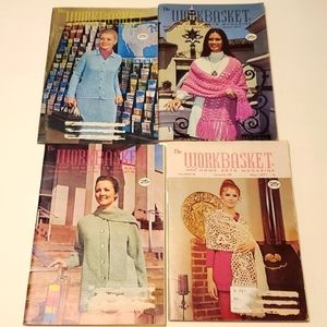 The Workbasket Magazine 1971 lot of 4